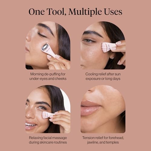Kitsch Mini Ice Roller for Face Tool Set – Cooling Face Rollers - Blush - Image 7