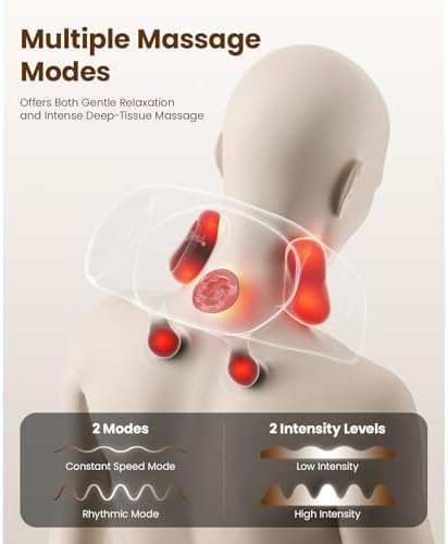 BOB AND BRAD Neck Massage with Heat and Eye Massager with Heat & Cooling - Image 3