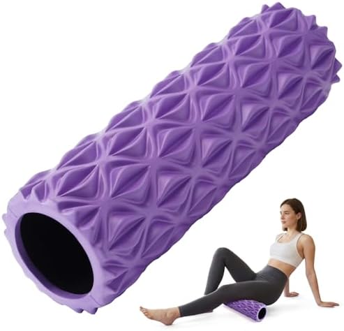Foam Roller High Density Deep Tissue Massager for Muscle Massage by Unknown