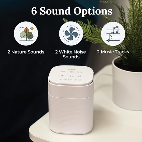 Yogasleep Pawzz White Noise Machine for Dogs, Home & All Pets. with Integrated Bark Sensor, 6 Automatic Relaxing Natural Sounds, Help Keep Pets Calm, Anti-Barking with Training, Noise Canceling - Image 3