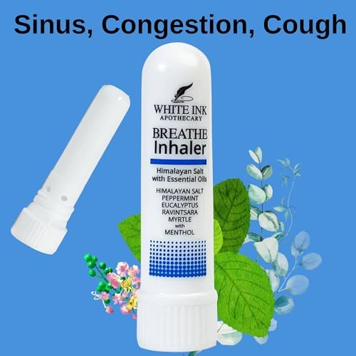White Ink Breathe Inhaler Essential Oil Allergy Congestion Relief 1 Pack - Image 3