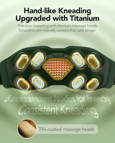 SKG W9 Ultra 2.0 Lower Back Massager for Strain Relief Deep Tissue - Image 5