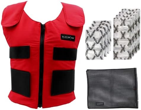 Glacier Tek Cool Vest Personal Cooling, 59 Degrees for 2.5 hours 8 Cool Packs, Recharge in 30 Minutes - Image 5