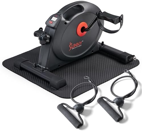 Sunny Health & Fitness Smart Mini Cycle, Under Desk Pedal Arm/Leg Exerciser by SunnyHealthFitness