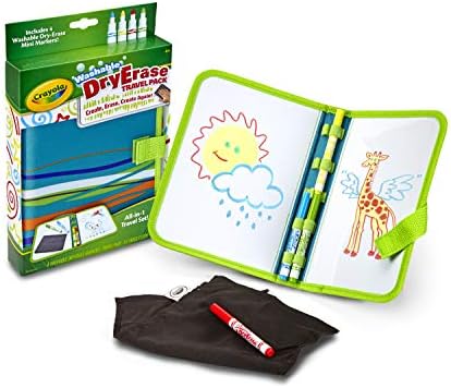 Crayola Washable Dry Erase Travel Pack, Whiteboard for Kids, Ages 4, 5, 6, 7 (Pack of 2) - Image 3