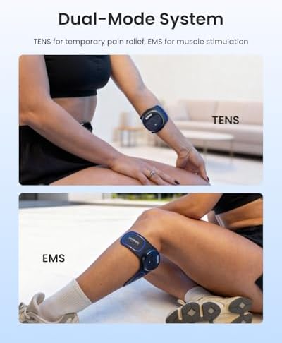 RENPHO Wireless TENS Unit Muscle Stimulator, Portable EMS Machine - Image 5