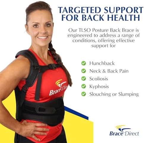 Brace Direct Medical TLSO Back Brace - Orthopedic Posture Corrector - Image 2