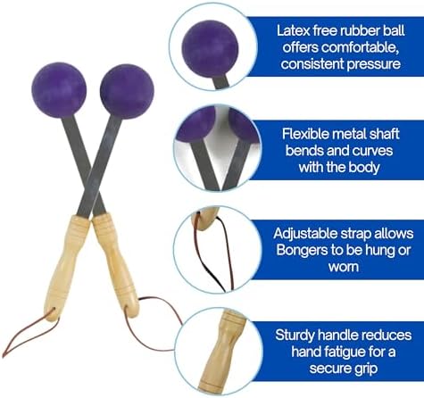 Bongers Handheld Deep Tissue & Trigger Point Massage Tool - Image 2