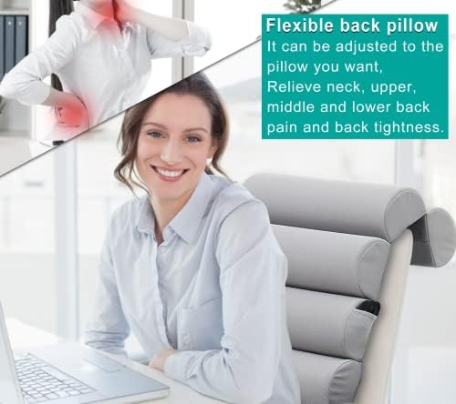 Ergonomic Lumbar Support Pillow for Office Chair,Adjustable Back Cushion - Image 2