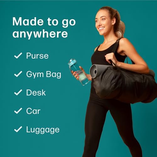 Dew Well Deodorant Wipes - Individually Wrapped Armpit Wipes & Purse Essentials - Sweat-Blocking Mini Deodorant - Compact Tissue Packs & Travel Accessories - 50 Count, Mint - Image 5