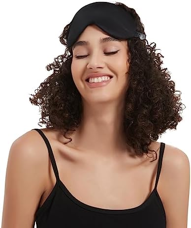 Alaska Bear Sleep Mask Silk Eye Cover with Shaped Pad, Machine Washable - Image 6