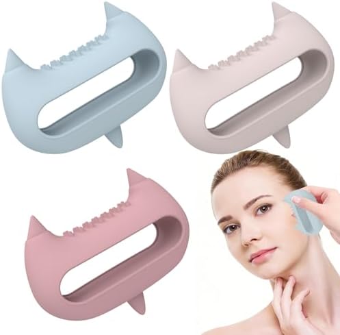 Relief Head & Body Acupressure Massager - Flexible Silicon Tool for Headache, Neck, Shoulder, Leg Pain, Muscle Fatigue & Circulation Boost - Post-Workout Recovery & Full-Body Massage (Blue) by Unknown