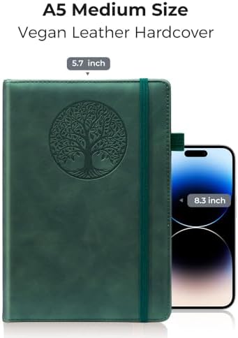 BIYUNRO Leather Journal, Writing Notebook for Women Men - Image 5