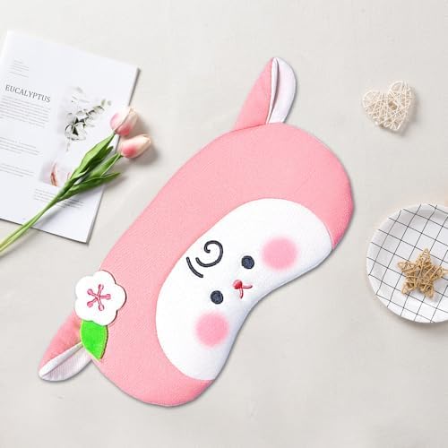 PERFECTSIGHT Cute Sleep Eye Masks (Pink Sheep) - Image 4