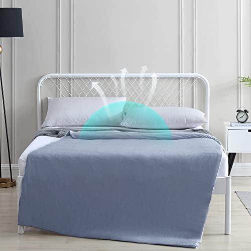 EXQ Home Weighted Blanket Cover 60x80 -Queen Size Premium Soft for Weighted Blanket with Zipper,Machine Washable Duvet Cover (Dark Blue,Duvet Cover Only) - Image 2