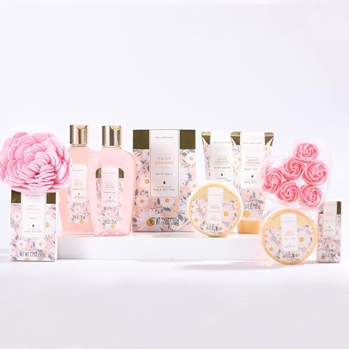 Spa Gift Baskets for Women, Spa Luxetique Bath Gift Set, 12pcs Relaxing Home Spa Kit for Women with Shower Gel, Bath Salt, Essential oil, Body Lotion, Hand Cream, Christmas Gifts for Mom - Image 2