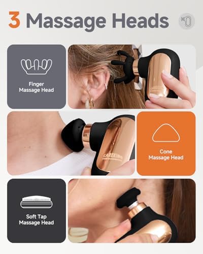 Mini Massage Gun Travel Size, Compact Handheld Massager for Pain Relief - Image 6