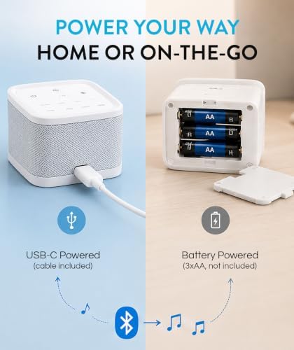 Big Red Rooster White Noise Machine for Baby Sleep, Portable Sound Machine - Image 5
