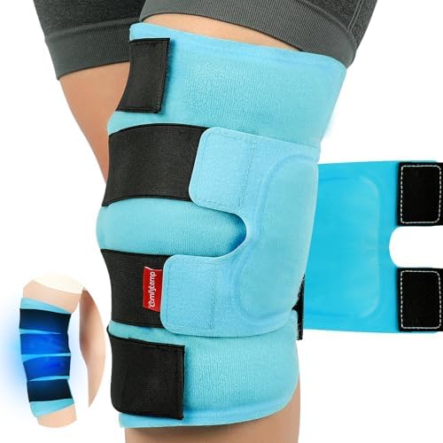 Comfytemp Large Knee Ice Pack Wrap Reusable Gel Full Coverage Knee Cold Pad by Comfytemp