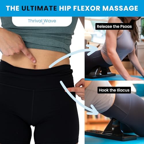 Thrival Wave, Adjustable Psoas Muscle Release Tool, Carbon Black - Image 3