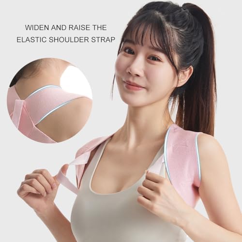 Back Brace Posture Corrector for Women - Kyphosis Relief, Spine Support Brace, Upper Back & Shoulder Alignment, Comfortable & Breathable, Easy to Use - Image 3