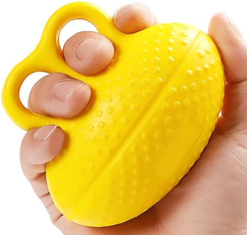 Hand Grip Strengthener for Seniors,Hand Exercise Ball for Patient Recovery Elderly Stroke Arthritis Physical Therapy Anxiety Stress Relief Pressure Squeeze for Yoga Muscles Massage by Tiankohelan