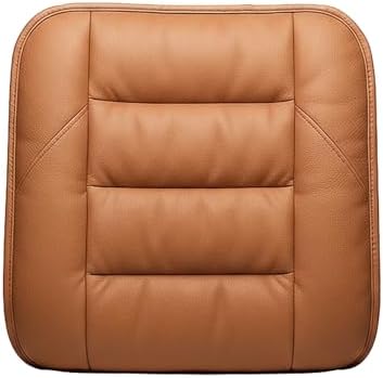 CORRIDOR Genuine Leather Seat Cushion for Car - Handmade - Relieve Hip, Pressure and Sciatica Pain - Ideal for Lower Back Pain - for Office Chair and Car Seat (Red Flag Brown, Backrest) - Image 2