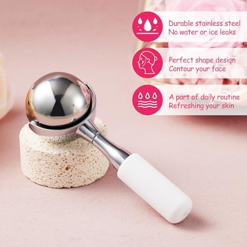 360° Rotating Ice Globes for Face & Eyes,Cryo Sticks Facial Skin Care Tools - Image 3