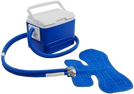 Polar Active Ice 3.0 Cold Therapy Ice Machine System with Programmable Timer, Shoulder Compression Pad, Lightweight 9 Quart Cooler Freeze Kit, Quiet Pump, Strong Cryotherapy Pain Relief Treatment by PolarProducts