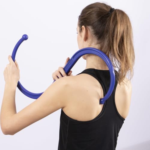 The Pressure Positive Co. Backnobber II Massager Cane, Cobalt Blue - Image 4