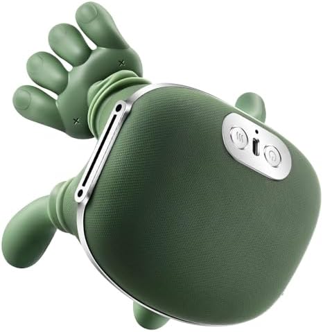 2026 Upgraded 4D Neck and Shoulder Massager, Bionic Heated Massager, Shiatsu Kneading & Fingers Traction for Deep Tissue, Wireless Portable Massager for Pain Relief and Muscle Relaxing by Bolumka