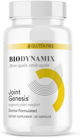 Joint Genesis - Joint Support Supplement - with Mobilee and Boswellia Serrata - for Comfortable, Flexible Joints - 30-Day Supply by BIODYNAMIX
