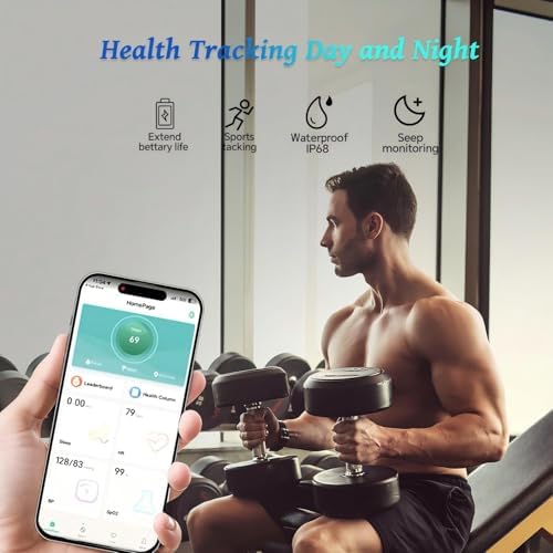 Smart Ring for Women Men, Fitness Tracker Ring with Free App No Subscription Fee, 7 Days Battery Life, Sleep Monitor, Heart Rate & Step Tracker, IP68 Waterproof, Android/iOS Compatible(Rose Gold, 9) - Image 5