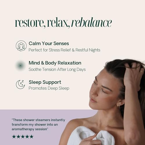 Shower Steamers Aromatherapy, Self Care Gift - Lavender 10 Pack - Image 6