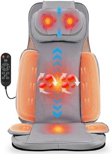 Shiatsu Neck and Back Massager, Rolling Up and Down Deep Tissue Pain Relief by hlthsky