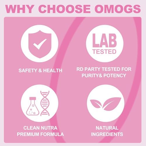 OMOGS Collagen Peptides Powder, with Prebiotics & Cranberry Extract -Hydrolyzed Collagen Peptides Support Hair, Skin, Nail, Bone & Digestive Health, Grass Fed, Non-GMO, for Women & Men - Image 5