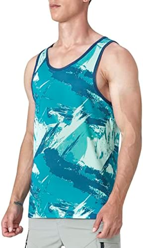 EZRUN Men's Quick Dry Workout Tank Top UPF 50+ Sweat-Wicking Gym Shirt - Image 2