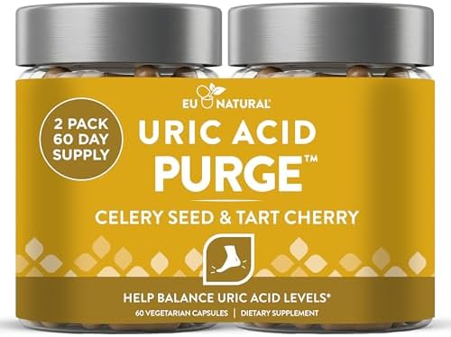 Eu Natural Purge Uric Acid Flush with Tart Cherry & Celery Seed, 120 Caps by EuNatural