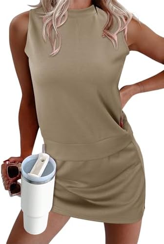StunShow Two Piece Skirt Set for Women Summer Outfits Workout Athletic Skort Sets Sweatsuits Matching Sets Women Clothing by StunShow