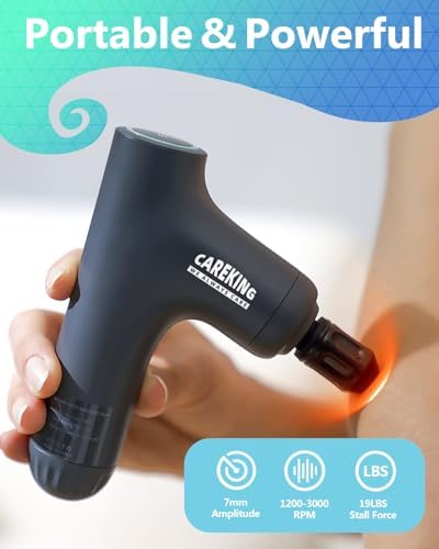 3-in-1 Detachable Massage Gun Deep Tissue with Extension Long Handle - Image 5