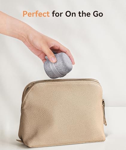 Dreamegg Portable White Noise Machine with Travel Case - Egg-Sized Sound Machine for Baby & Adult Sleep, 16 Soothing Sounds, 1000mAh Battery, Timer, Sound Machine for Baby Adults Home Gift, White - Image 4