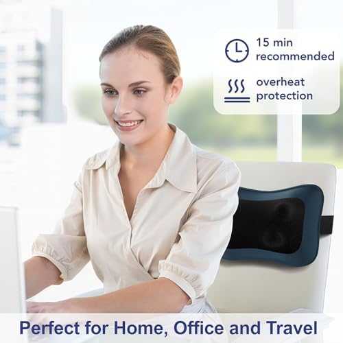 Mo Cuishle Fathers Day Dad Gifts, Shiatsu Back & Neck Massagers with Heat – Deep Tissue Relief for Pain & Tension – Gifts for Christmas, Mothers Day, Birthday Gift for Husband Men Women Mom Him Her - Image 4