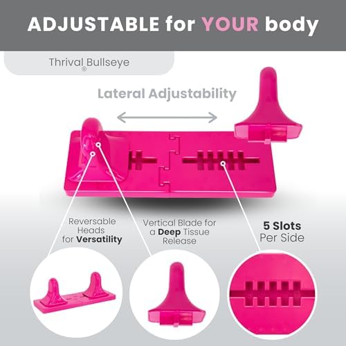 Thrival Bullseye, Adjustable Psoas Muscle Release Tool, Pink - Image 2