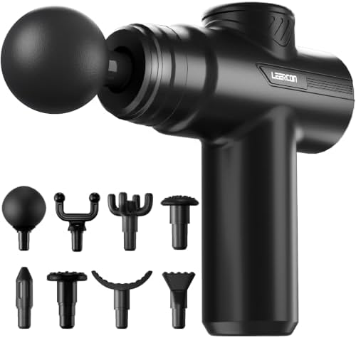 LEERCON Massage Gun Deep Tissue, Mini Muscle Massager Gun for Pain Relief by leercon