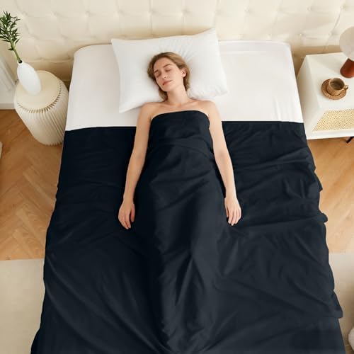King Flat Sheet Only, 1 Pack Top Bed Sheets, Soft Breathable Brushed Microfiber Color-Coded Label Threads, (105"x102",Black) - Image 7