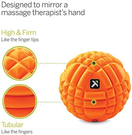 Trigger Point Performance TriggerPoint GRID Ball Foam Massage Ball (5-Inch) , Orange - Image 4