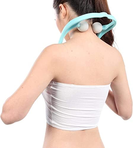 Mount Plus M1212 Shiatsu Neck Massager for Neck and Shoulder with Deep Tissue Trigger Point Manual Self Muscle Massage for Muscle Pain Relief (Simulates Massage Therapist Hands) (2 Pack Green) - Image 6