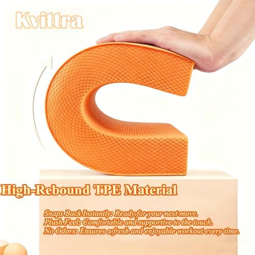 High-Density Balance Pad, Extra Large Balance Pad for Physical Therapy, TPU Foam Balance Board for Rehabilitation Stability Workout Knee and Ankle Exercise - Image 2