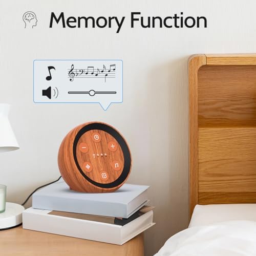 Plug in White Noise Machine Sleep Sound Machine with 32 Soothing Sounds Loud Brown Noise Machine with 36 Volume Levels 4 for Baby Kid Adults Noise Cancelling Machine Timer for Office Privacy - Image 5