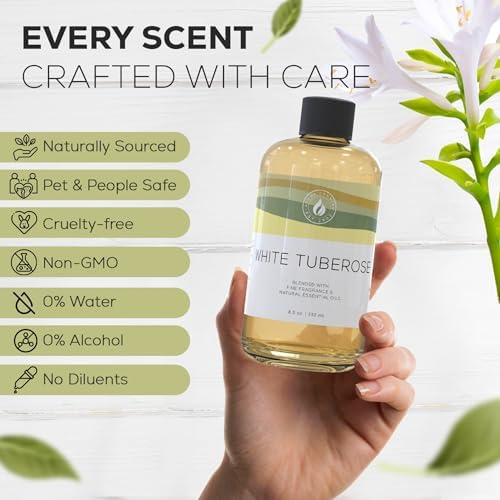 Aroma Country White Tuberose Luxury Diffuser Oil Refill (8.5 Fl Oz) - Image 5